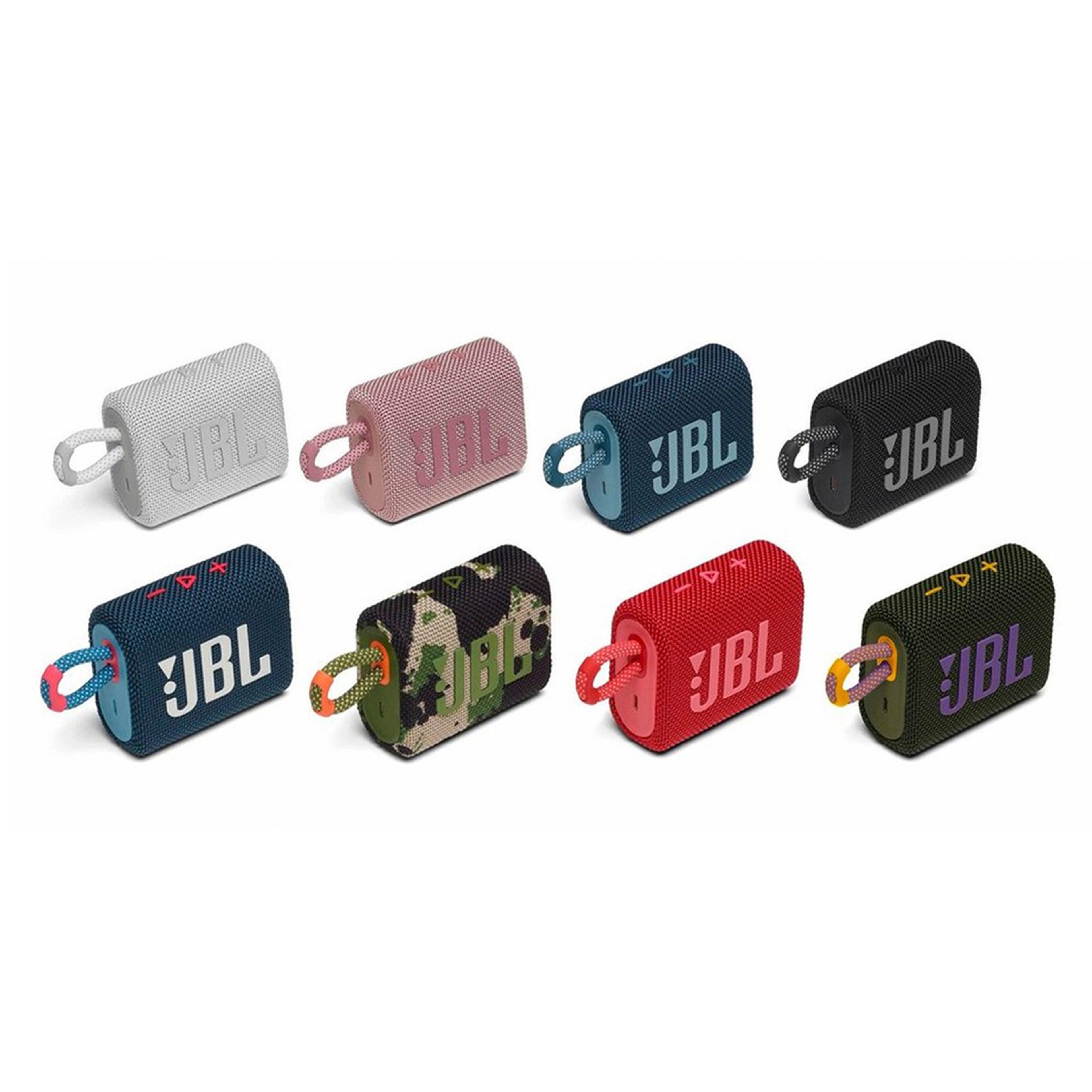 JBL Go 3 Ultra-Portable Bluetooth Speaker